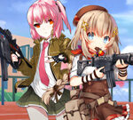 Anime-Mädchen-Shooting